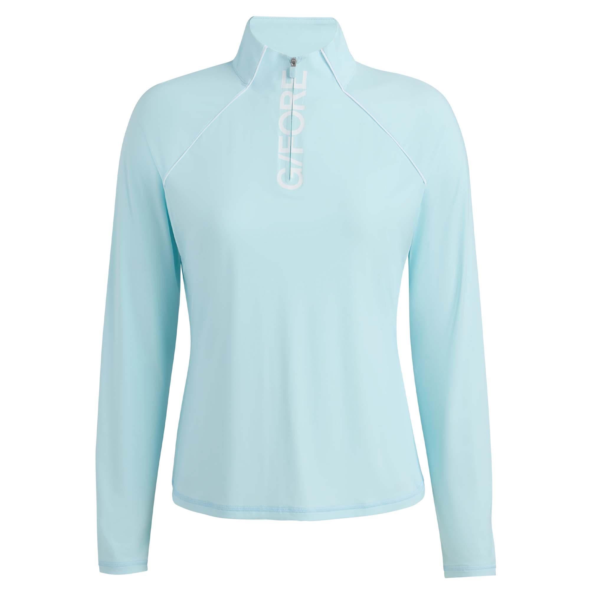 G/FORE Print Silky Tech Nylon Ladies Golf Mid Layer Daybreak
